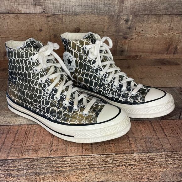 Converse chuck 70 Hi  "Animal Print" unisex Women's Sz 8.5 Men’s 6.5 / 167485C - Picture 1 of 8